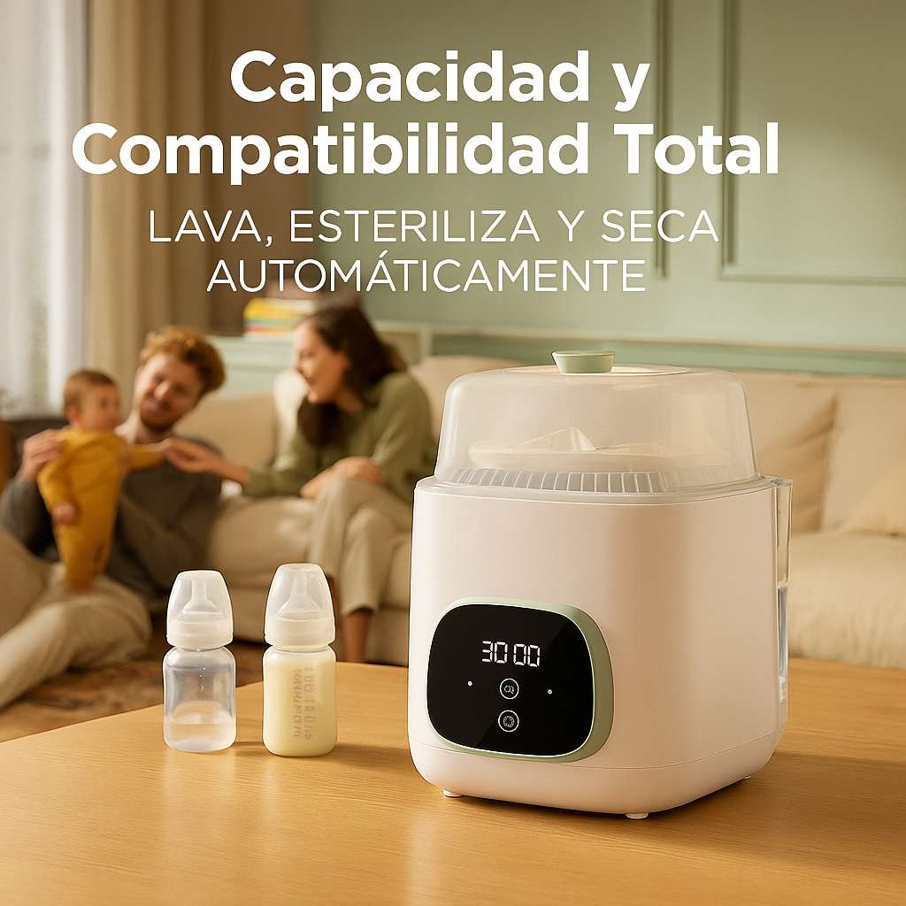 Limpia-Biberones Automático Premium