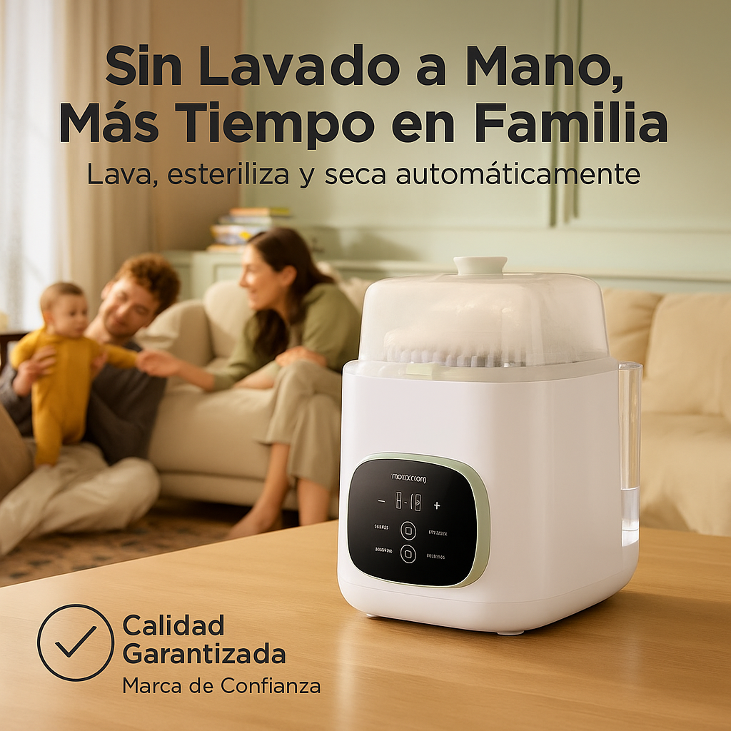 Limpia-Biberones Automático Premium