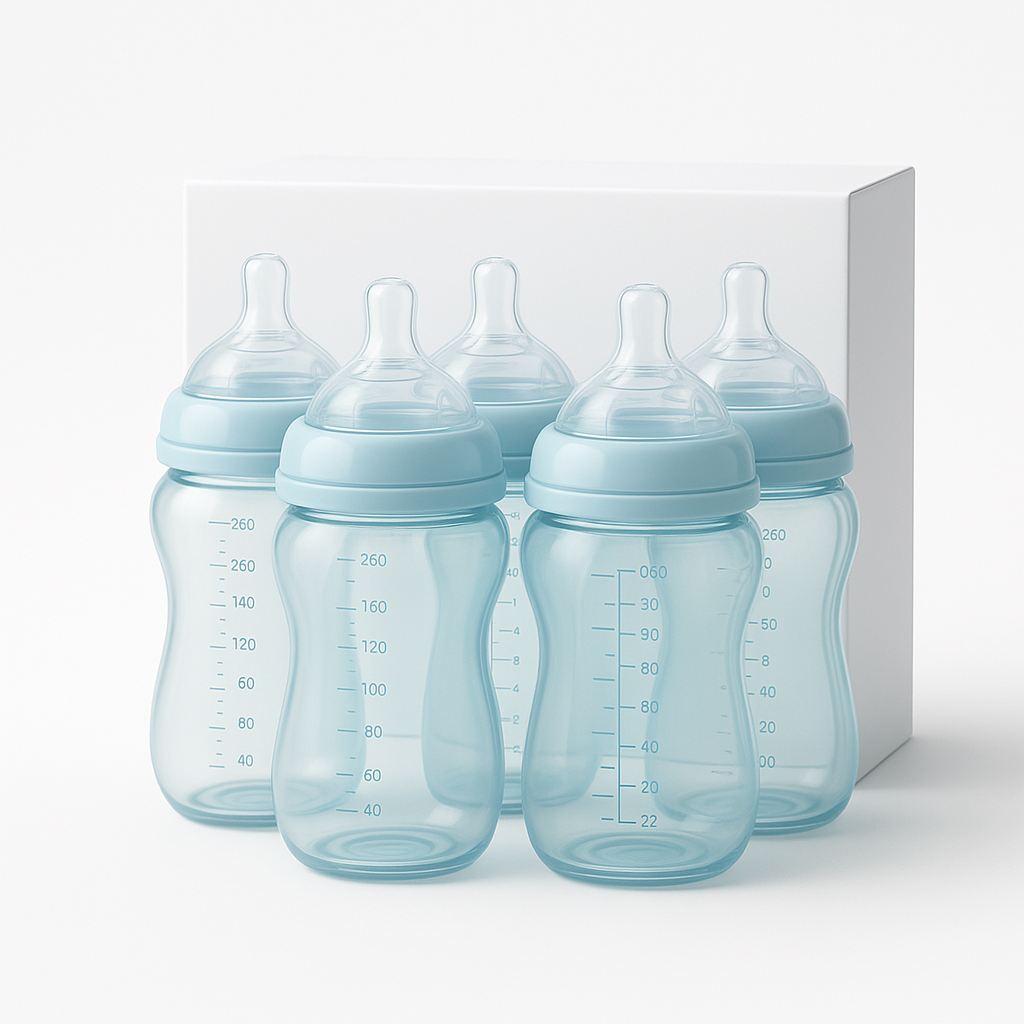 Pack 5 Biberones Antibacterianos